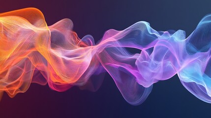 Fototapeta premium An abstract graphic representing InsurTech with digital claims processing and data analytics 