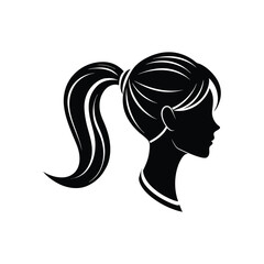 ponytail hair style.eps