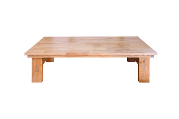 Low wooden table