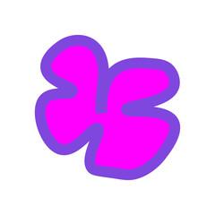 butterfly purple icon