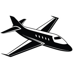 Naklejka premium privet jet vector file