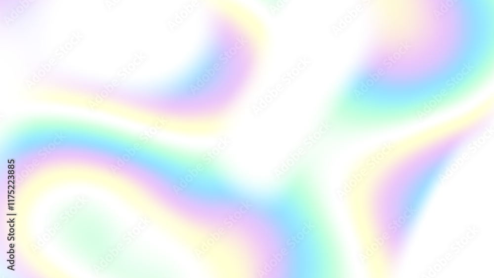 Poster Colorful gradient shape blur. Blur Gradient Shape transparent PNG shape gradient Shining circle holographic blurred shape rainbow colors. Abstract design