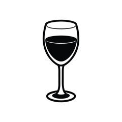 simple wine glass.eps