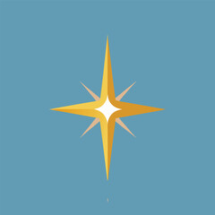 Obraz premium single sparkle star.eps