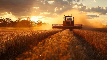 Fototapeta premium image of agriculture and farming engaging in activities relevant to the theme of agriculture and farming