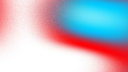 Blue and Red Blurred transparent gradient background. Transparent Gritty sand noise overlay background. PNG with grunge texture, distressed effect
