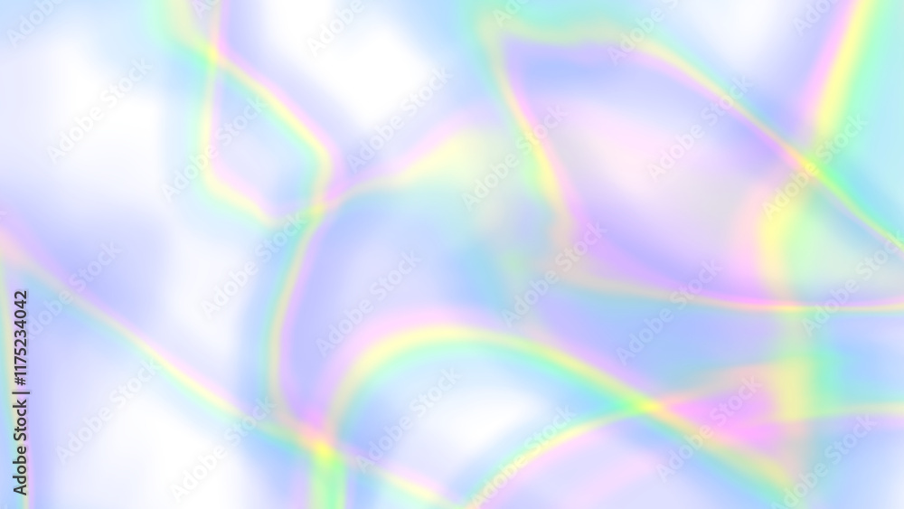 Poster Colorful gradient shape blur. Blur Gradient Shape transparent PNG shape gradient Shining circle holographic blurred shape rainbow colors. Abstract design