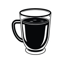 tea in glass cup.eps