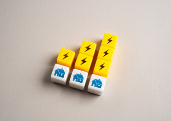 Homes and energy consumption levels. Improving energy efficiency and reducing the cost of home bills.