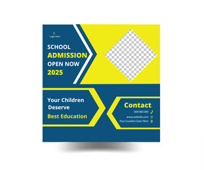 Social media Admission Design