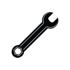 wrench with solid white background.eps