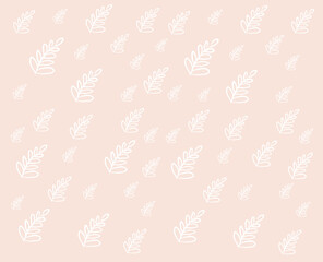 hand drawn easter seamless pattern with eggs, flower. easter card. easter background