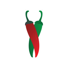 Colorful pepper vector design with vibrant details, perfect for illustrations