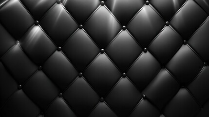 Luxurious Black Geometric Pattern Textile Texture Abstract Background  Sleek modern and sophisticated design with a premium high end feel  Minimalist polished and dynamic composition creating a chic