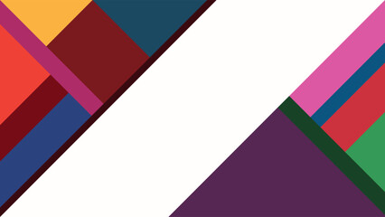 ABSTRACT BACKGROUND  WITH GEOMETRIC SHAPES FLAT COLOR DESIGN VECTOR TEMPLATE FOR WALLPAPER, COVER DESIGN