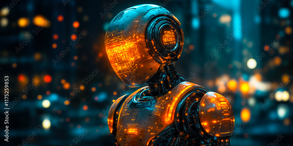 Poster artificial intelligence in business automation for innovative solutions