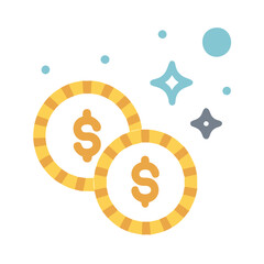 coins icon design