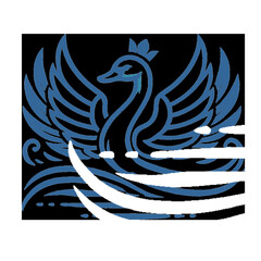 Obraz premium black and white tattoo