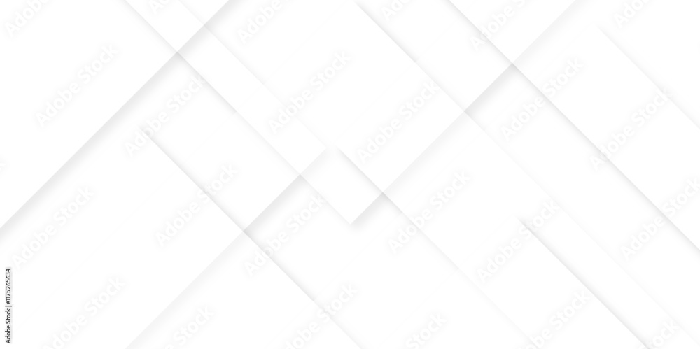 Canvas Prints abstract modern white and gray geometric diagonal overlay layer background, geometric triangle shape