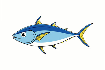 fish on a white background