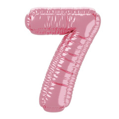 7 Number Baloon