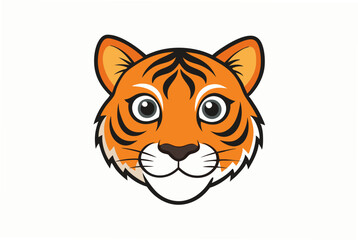 tiger head vector