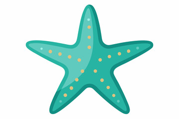 starfish on white background