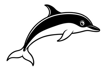 Fototapeta premium dolphin illustration