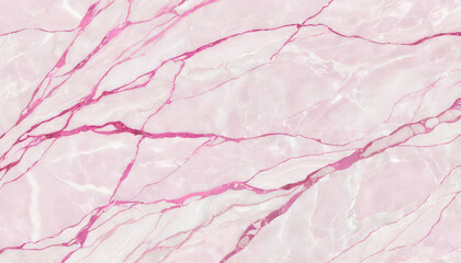 Ein elegantes Muster aus rosa Marmor mit goldenen Rissen, das an eine luxuriöse Steinstruktur erinnert. Perfekt für Hintergründe, Design oder Dekoration. Generative KI.