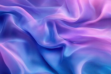 Obraz premium Abstract purple and blue silk fabric texture.