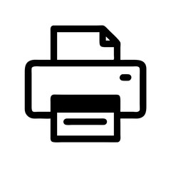 computer printer icon design