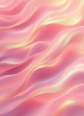 Obraz premium Soft golden-pink waves creating a stylish artistic background.
