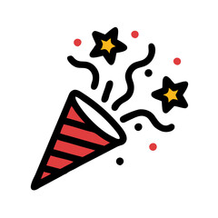 confetti icon design