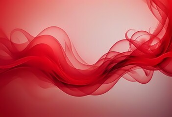 red smoke background AI