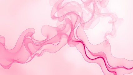 pink smoke on white