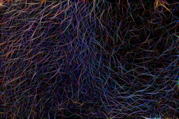 Festive Christmas new year background. Holographic abstract background with bright colors and midtones. Holographic wrinkled abstract floral texture with multiple colors. Neon line