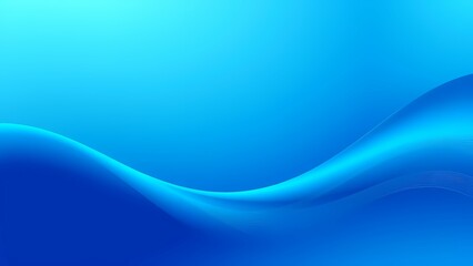 abstract blue wave background AI