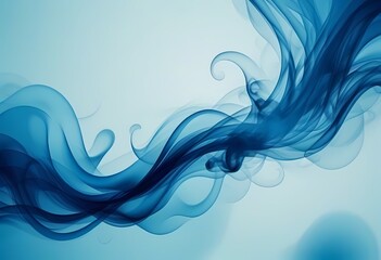 abstract blue background AI