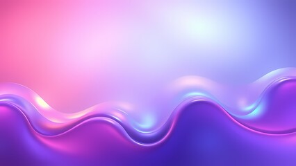 abstract purple background with waves AI
