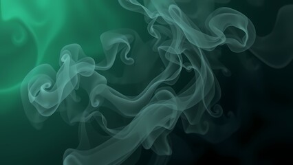 smoke background, Abstract Green background with smoke AI, green smoke background