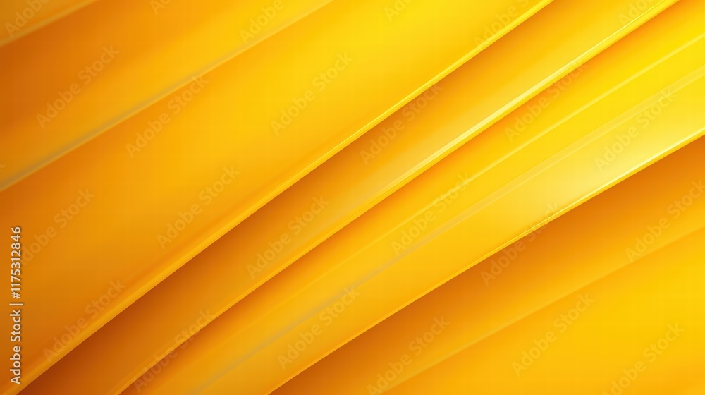 Poster vibrant abstract yellow pattern with smooth curves and soft light highlights for modern design and c