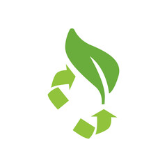 Obraz premium green environment vector icon