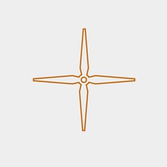 Sustainable energy icon