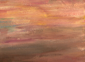 Expression of painting color and brushstroke.  Abstract illustration for background