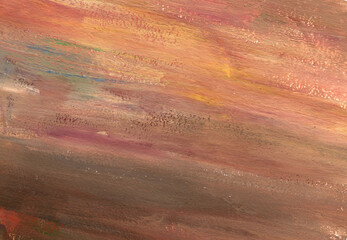 Expression of painting color and brushstroke.  Abstract illustration for background