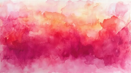 Obraz premium Vibrant Watercolor Background in Soft Pink Hues with Flowing Chaos and Abstract Patterns for Creative Projects