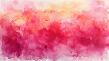Fototapeta premium Soft and Dreamy Watercolor Pinks Blending Together in an Artistic Background of Chaos and Warmth for Creative Projects