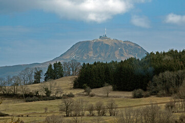 Puy de Dome, Parc naturel r&eacute;gional des Volcans, r&eacute;gion d'Auvergne, Puy-de-D&ocirc;me, 63, France