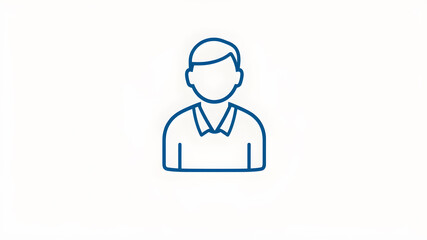 Fototapeta premium People icon. Employee icon symbol vector illustration. Generative AI
