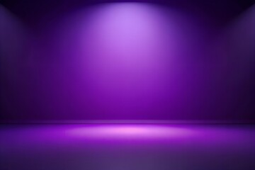 Obraz premium violet color background with soft white spotlight in it